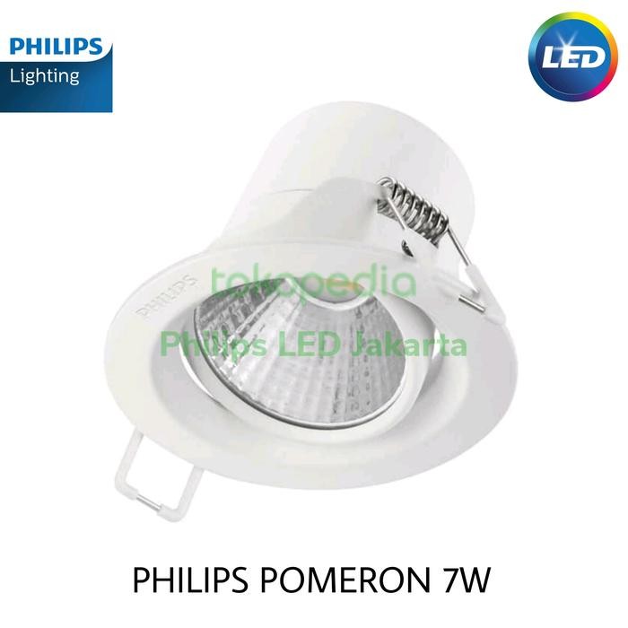 Lampu Philips Spotlight LED POMERON 7W 7 W 7Watt 7 Watt 59776