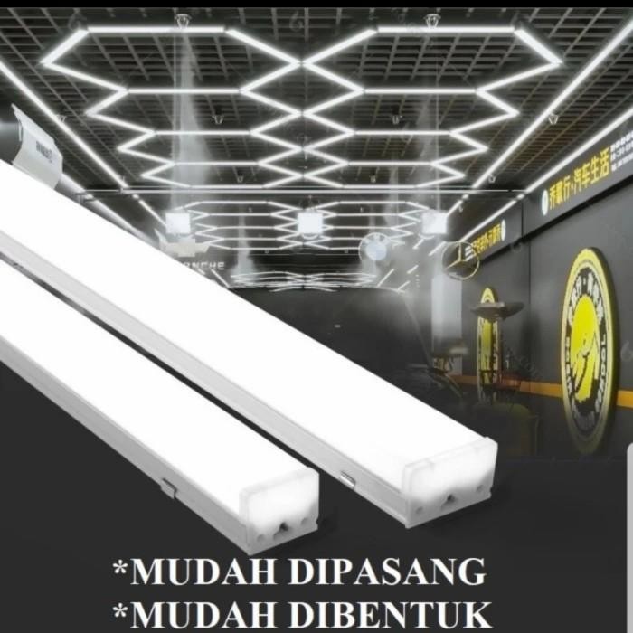 LAMPU LED KAP TL WATERPROOF 20WAT 40W 120CM IP65 OUTDOR LAMPU T8120cm