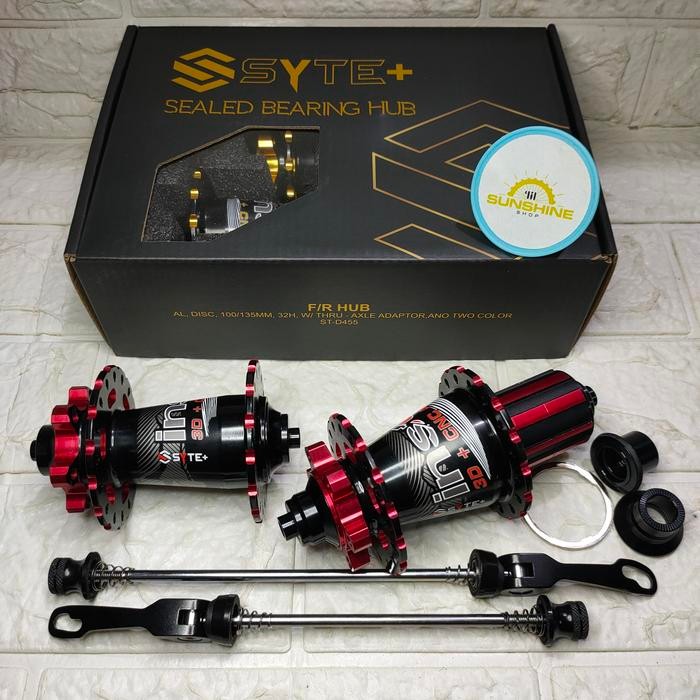 Hub Freehub 32H SYTE+ INSTINCT 6 Pawl Jangkrik Tawon 6 Bearing QR TA