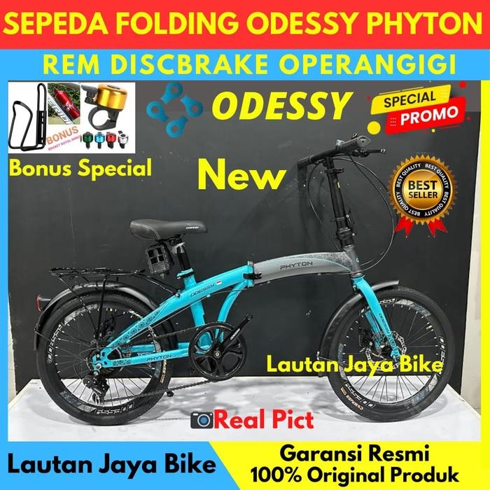 SEPEDA LIPAT 16 ODESSY PHYTON 7SPEED