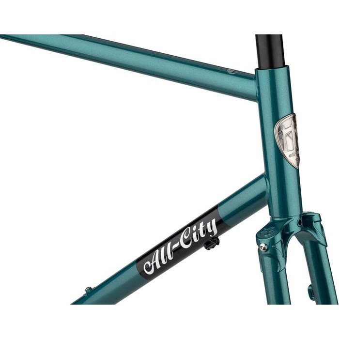 All-City Super Professional 700/650b Frameset Night Jade Green