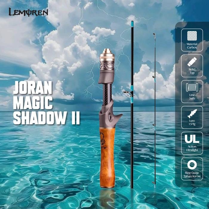 GhostHunter Lemoren Joran Rod Pancing Ul MOYING III Ultra-Light JP038