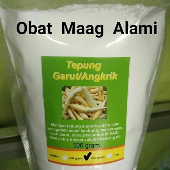 

Tepung Pati Garut Organik/ Pati Garut /Pati Asam Lambung/ Arrowroot/