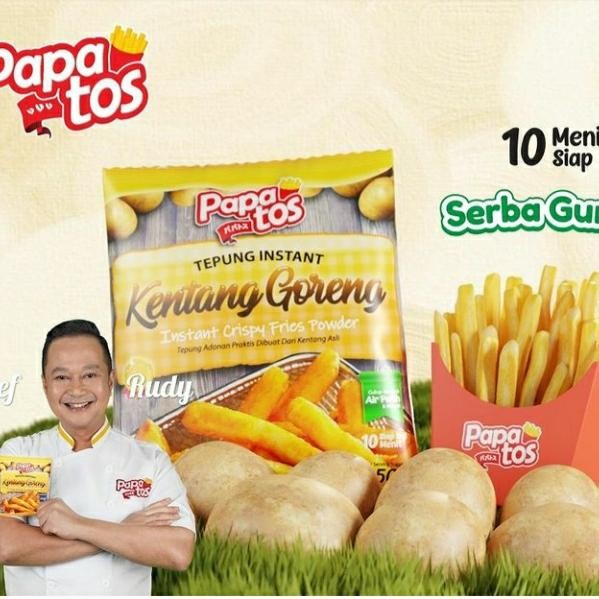 

PAPATOS Tepung Kentang Goreng 1 Karton 40pcs Long potato