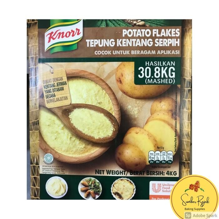 

Knorr Tepung Kentang Serpih Potato Flakes Aneka Ukuran