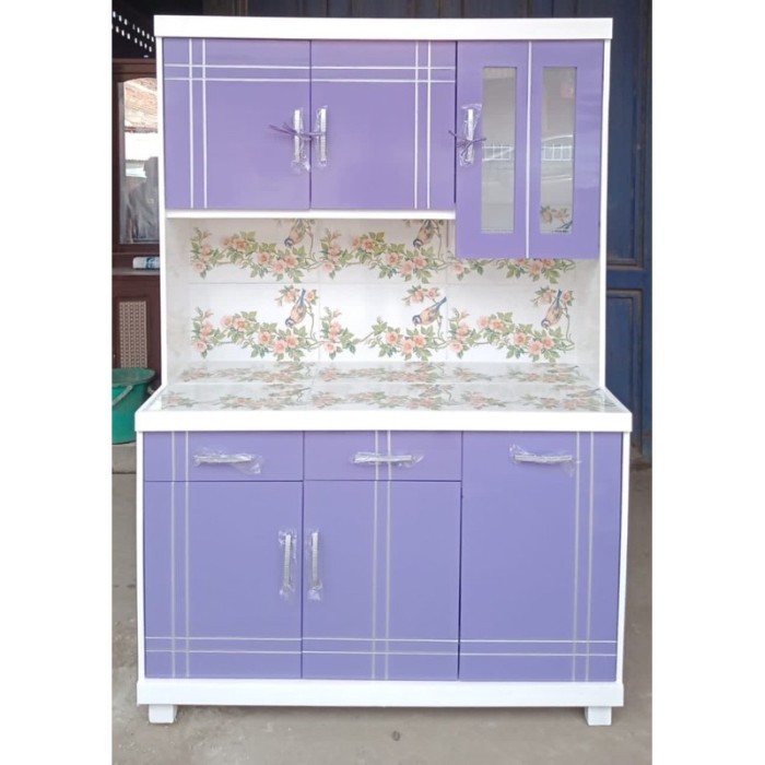 PREMIUM Lemari Sayur 3 Pintu/ Lemari Dapur/ Rak Piring