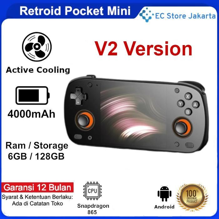 Retroid Pocket Mini Handheld Video Game Console PS1 PS2 Android OS System Portable