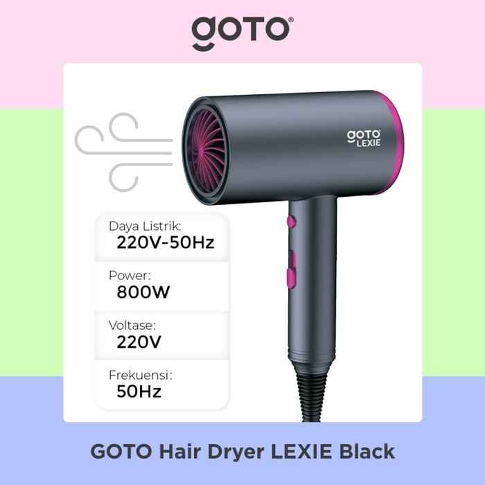 goto lexie hair dryer professional pengering rambut multifungsi [mutu terbaik]