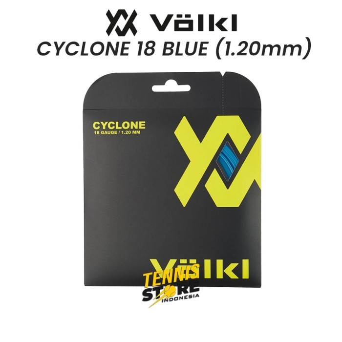 Senar Raket Tenis Volkl Cyclone 17 / 18 Blue Repack Terlaris