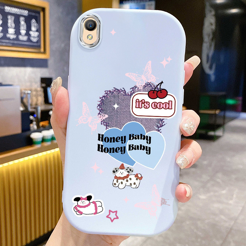 Casing Hp Untuk OPPO A37 A37F Case Casing HP Softcase pelindung silikon Kesing cinta layar penuh
