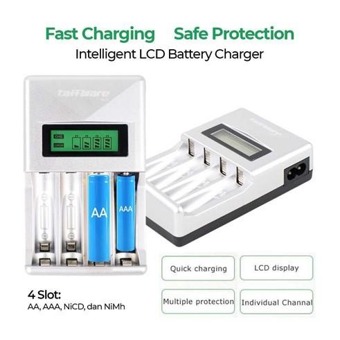 baterai charger Enelong Baterai Cas Ni-Mh AA 2100mAh 4PCS