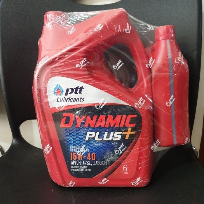 Oli Ptt Diesel Oli Ptt Dynamic Plus Sae 15W40 6 Liter