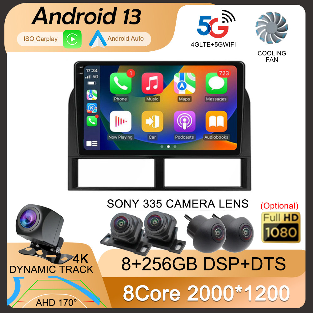 Android 13 Car Radio Video Multimedia Player For Jeep Grand Cherokee