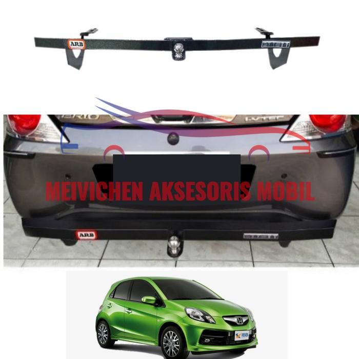 TOWING BAR BESI BUMPER BELAKANG ARB BRIO LAMA - OLD PANJANG FULL