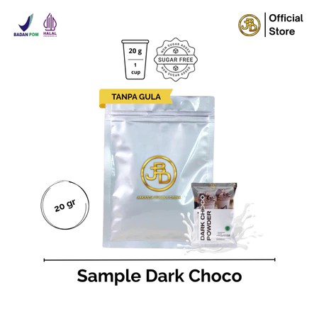 

Sample Bubuk Minuman Premium Rasa Rasa Dark Chocolate Halal 20gr Siap Seduh | JBD