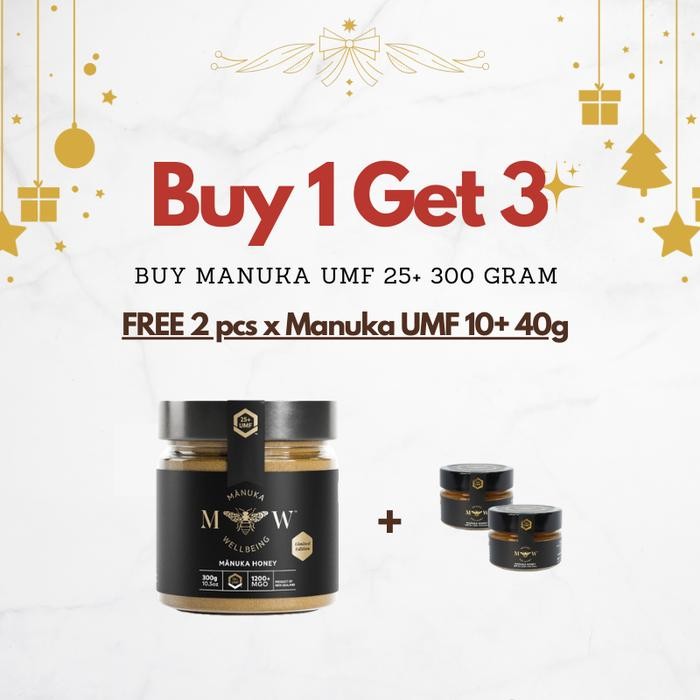 

SPECIAL BIG SALE - Manuka Honey UMF 25+ 300 Gram