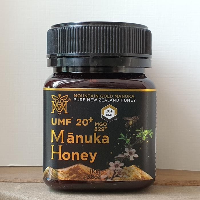 

PROMO MOUNTAIN GOLD MANUKA HONEY UMF 20+ ,110g MADU MANUKA NEW ZEALAND