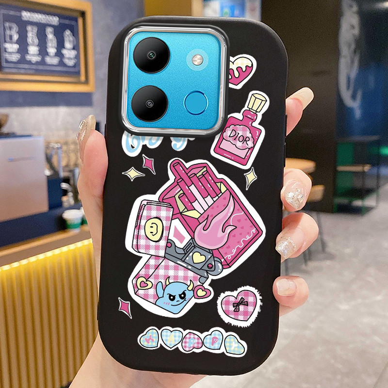 Casing Hp Untuk Infinix Smart 7 Smart 7 HD Smart 6 Case Softcase pelindung Cesing silikon Kesing lun