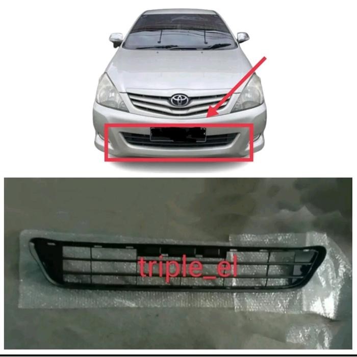 Ram Grill Gril Kisi Lower Bemper Bumper Depan Innova 2008 2009 2010