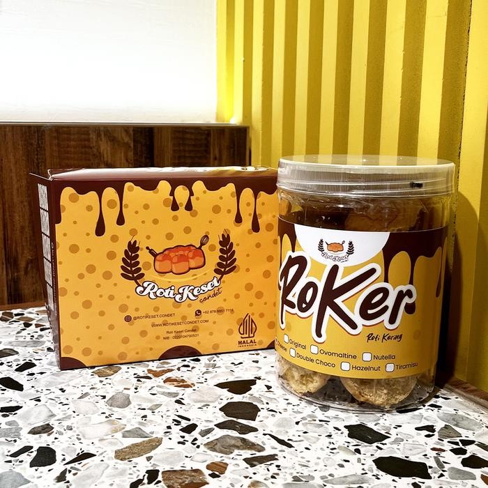 

[PROMO] Roti Keset Condet Promo 1 Roti Mini CHEESE dan 1 Roker CHEESE dengan kombinasi KEJU pilihan
