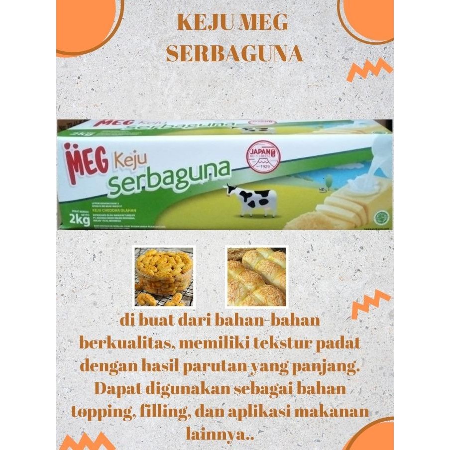 

Keju MEG Keju serbaguna 2Kg