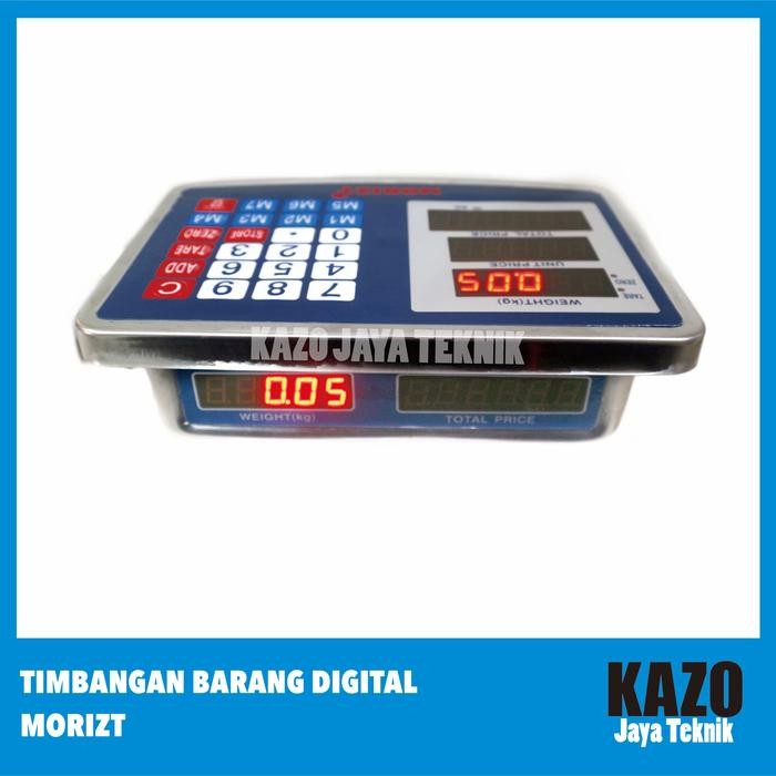 TIMBANGAN BARANG DIGITAL 120KG / TIMBANGAN DUDUK / LANTAI - MORIZT