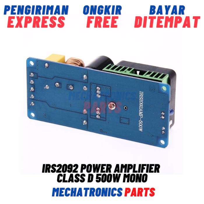 Irs2092 Power Amplifier Class D 500W Mono Irs2092S