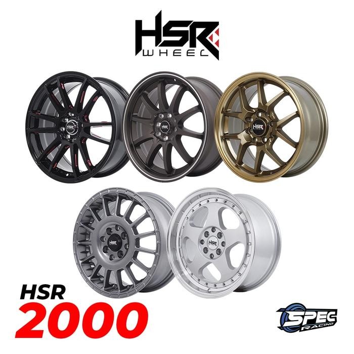 Velg Mobil Ring 14 Sampai Ring 22 Hsr Wheels - HSR2000