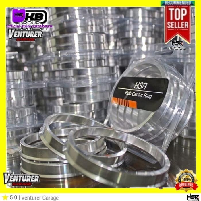 CENTER RING Velg Mobil Hub Centering Honda Freed Brio Jazz Mobilio Brv