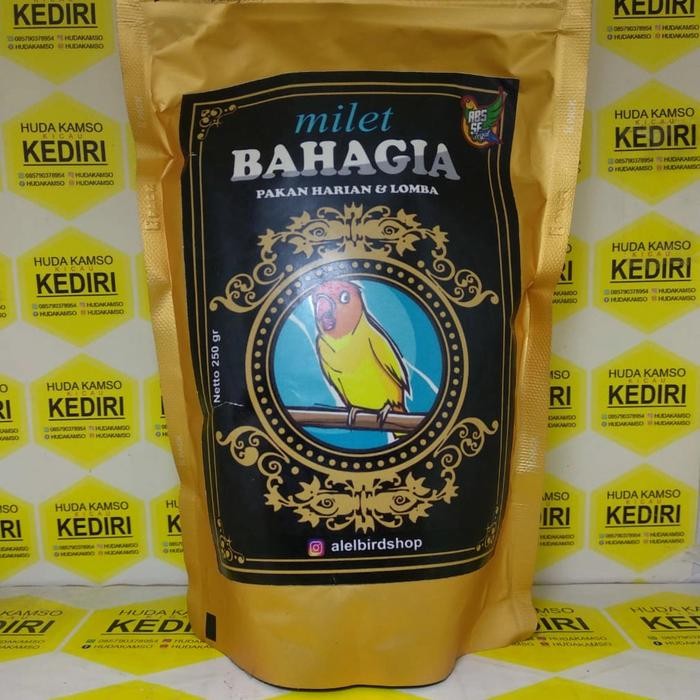 READY MILET BAHAGIA PAKAN HARIAN DAN LOMBA BURUNG LOVEBIRD