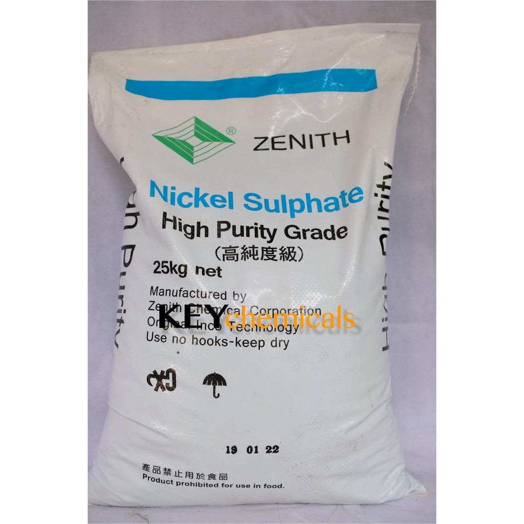 Nickel Sulphate / Nikel Sulfat Zenith Kode 839