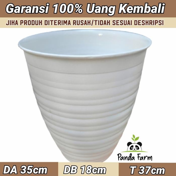 Pot Tawon Pirus no 351 Putih Kode 1296