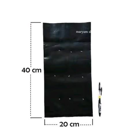 Polybag tanaman ukutan 40x40 isi 60 lembar - Polybag besar 40x40 isi 60 pcs - planter polybag taman
