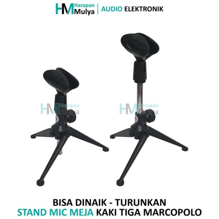 (Expert) Stand Mic Table Meeting / Dudukan Microphone Meja Rapat Kaki