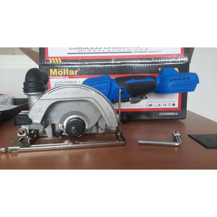 MOLLAR CCS20500 20V CORDLESS CIRCULAR SAW 6" / MESIN GERGAJI UNIT ONLY
