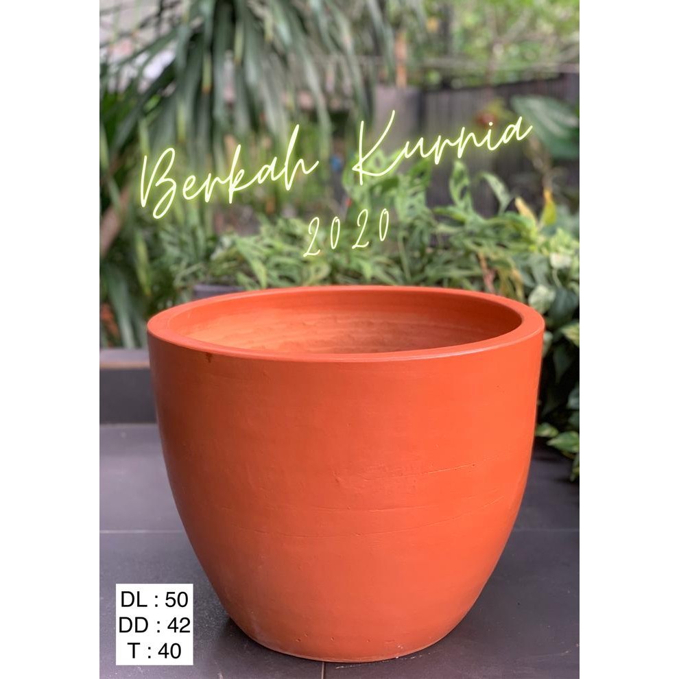 Pot Teracotta Super Besar Pot Tanah Liat Super Besar Pot Gerabah Super