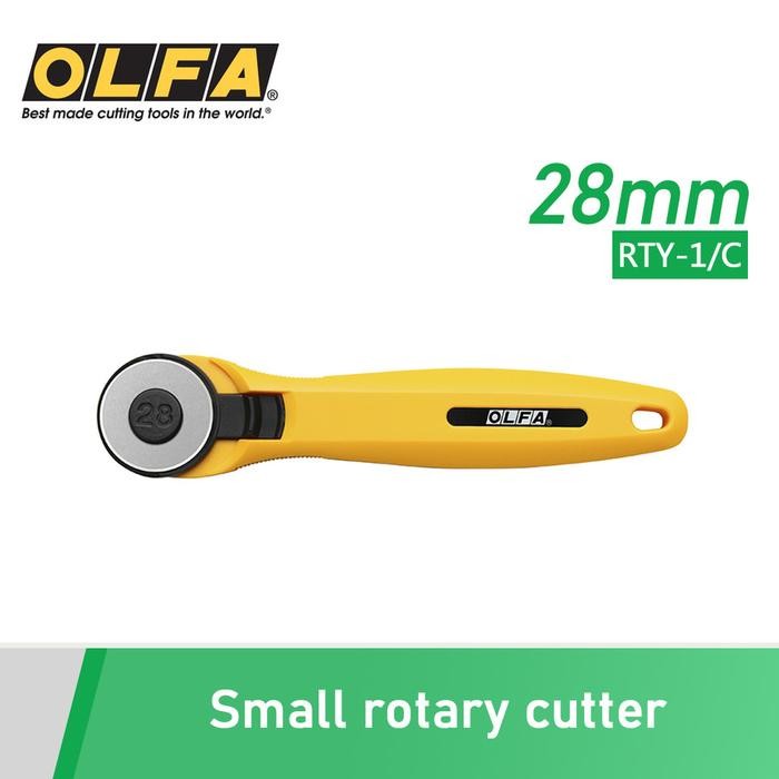 

Pisau Pemotong Kain Rotary Cutter 28mm RTY-1/C OLFA (Pengganti RTY-1/G