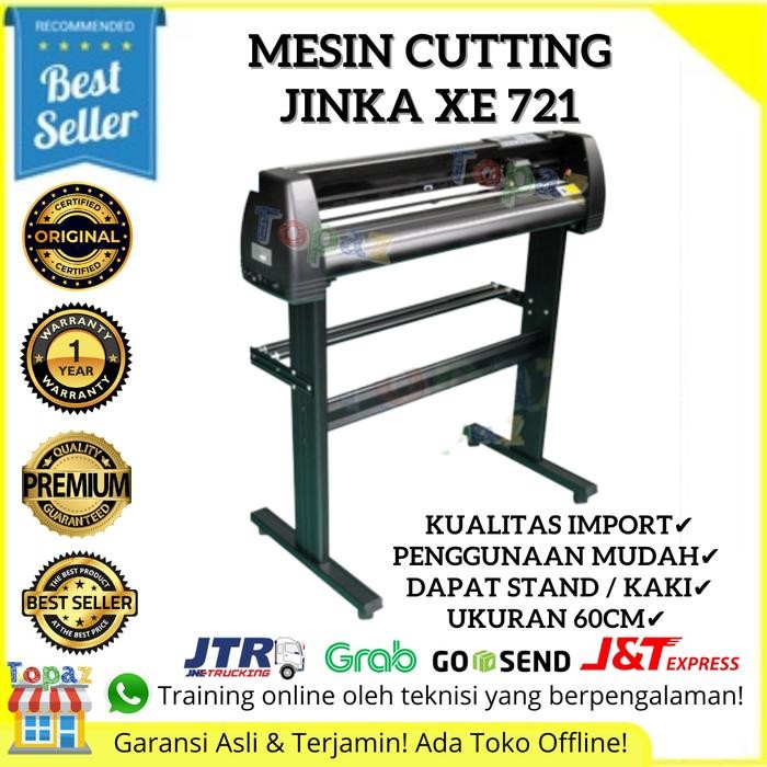 

Mesin Cutting Sticker Jinka Xe 721 Ukuran 60 Cm Support Corel Draw