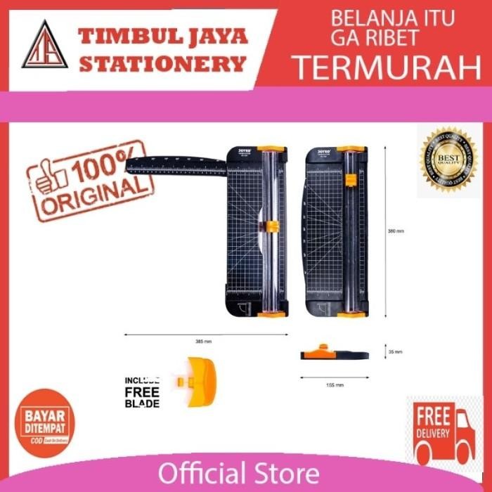

Joyko Pemotong Kertas Paper Cutter portable Joyko A4 PC-1637