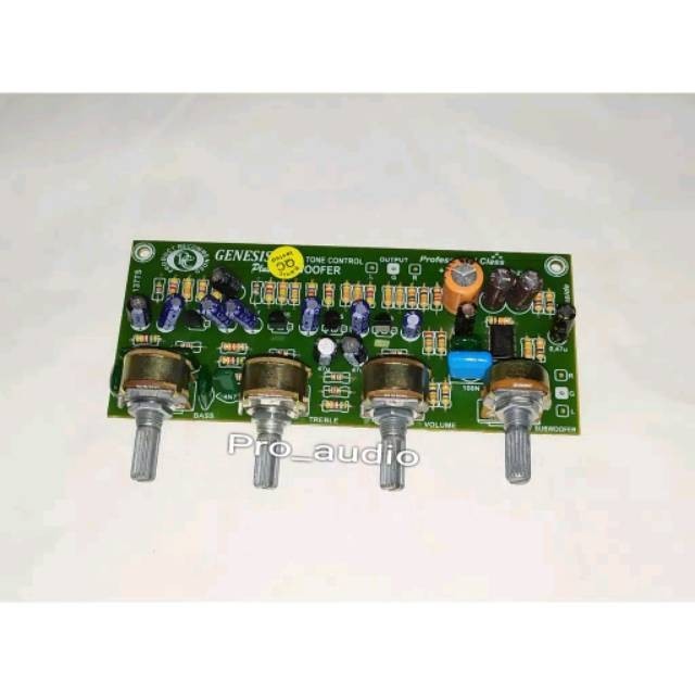 (Expert) Kit Tone Control Stereo 007 plus Subwoofer - Tone Control