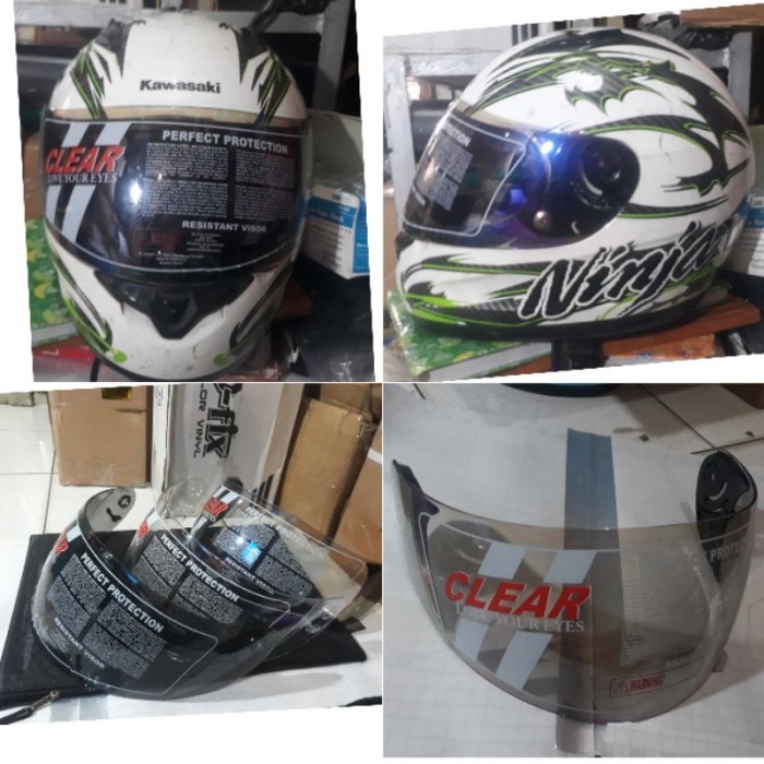 (Expert) kaca helm kawasaki ninja kaca helm ninja