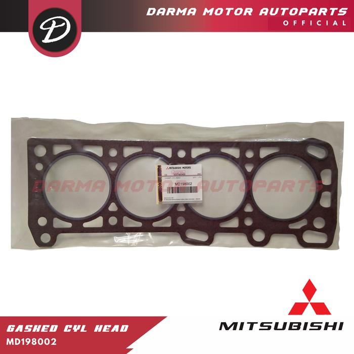 Packing Cylinder Head Deksel Kop L300 Bensin Asli Md198002 Ori