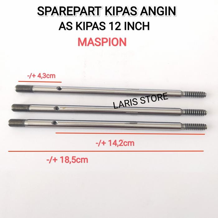 BEST PRODUCT As Dinamo Kipas Angin 12 Inch As Drat 18,5cm Maspion RRT Umum