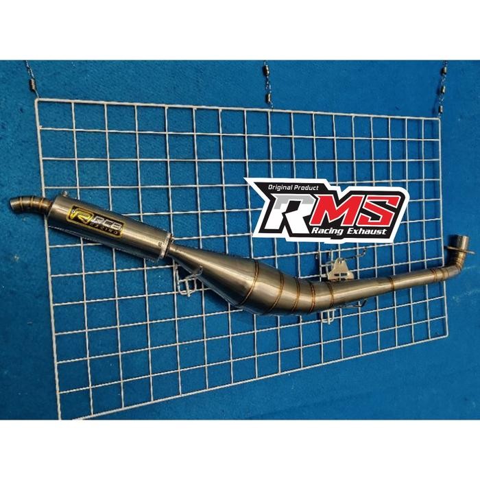 Knalpot Racing Bravo Rc 100 Rc 80 Garing Kemrincing Racing Exhaust