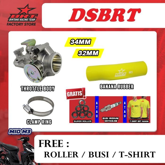 Tb Throttle Body Brt Mio M3 Fino Soul Gt Xride