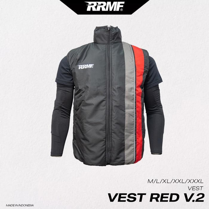 Ready Vest Reversible Rrmf - Rompi Motor Vest Touring Best Seller
