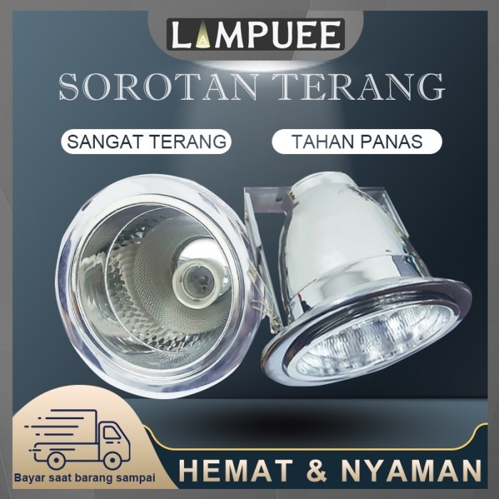 [Expert] Lampu Downlight Plafon 3 Warna Lampu Plafon Material