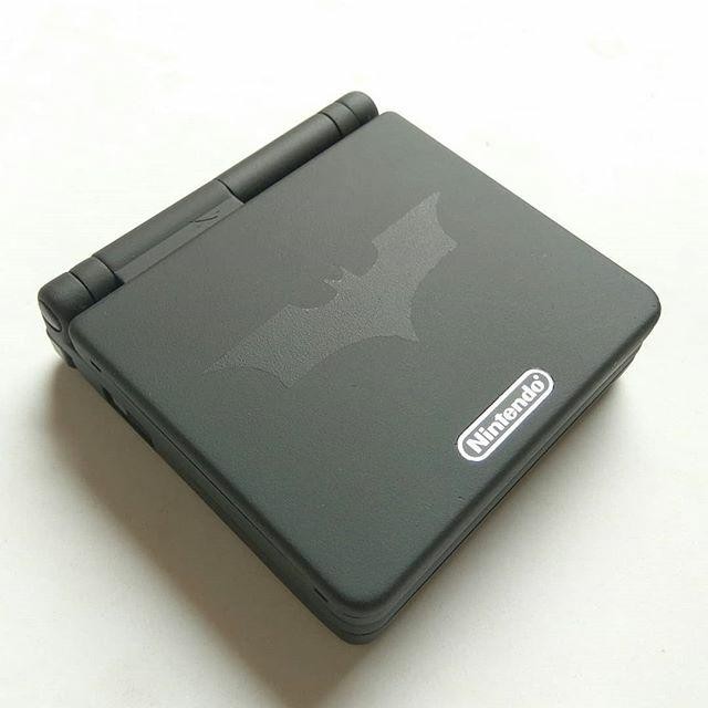 Nintendo gameboy advance sp 101 custom batman gba sp101 gimbot