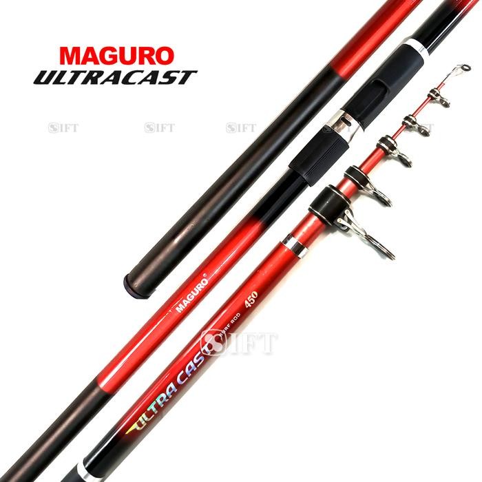 Joran Maguro Ultra Cast Surf Casting Teleskopik Pasiran Pinggir Laut