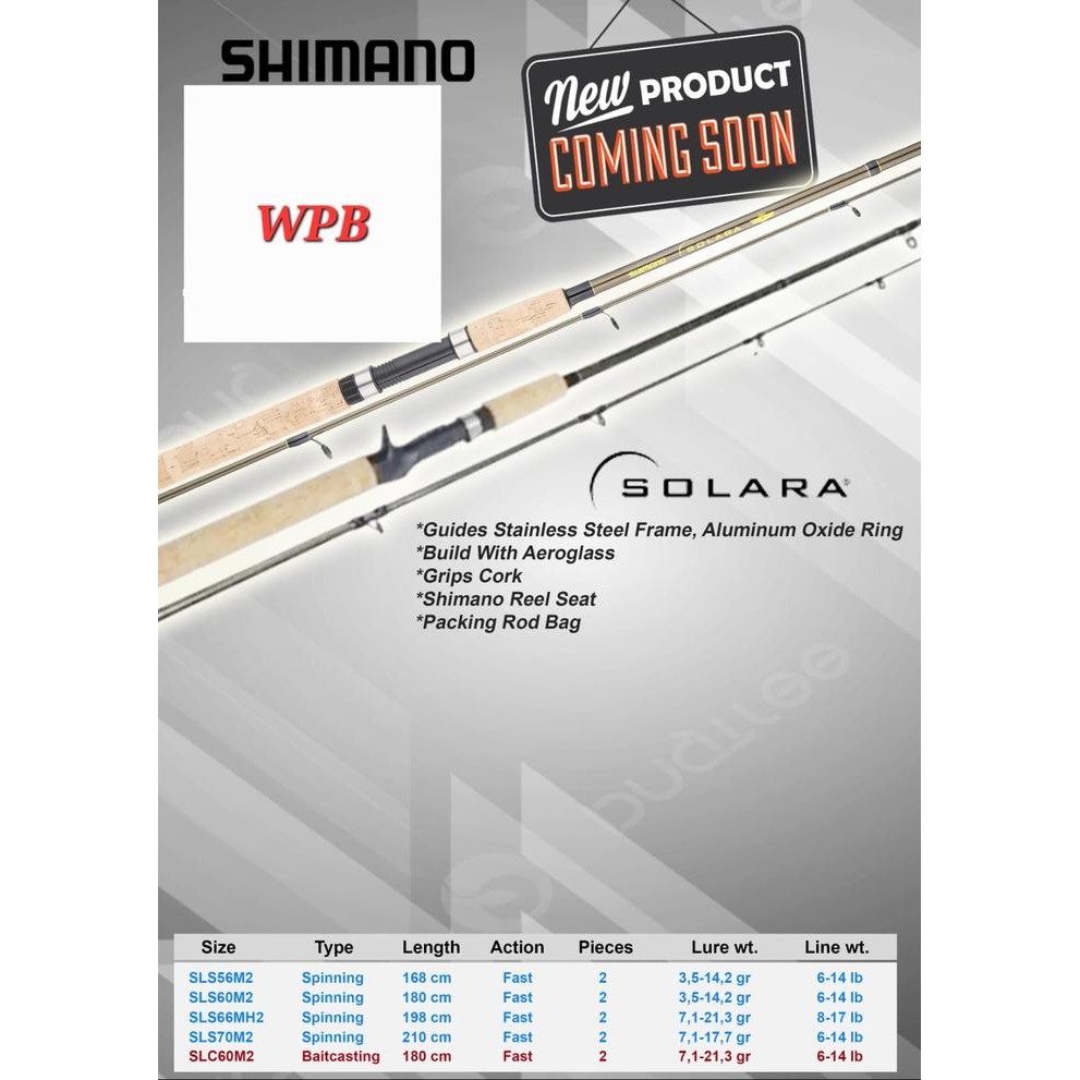Rod Spinning Shimano Solara